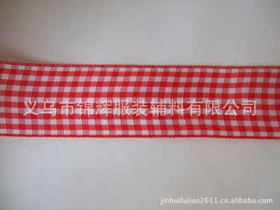 現(xiàn)貨特價銷售 8分大紅格子帶與2.5公分大紅色蘇格蘭帶